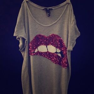 Lip Biting T-shirt